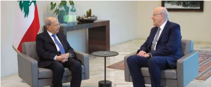 الأميركي يضغط على إسرائيل.. وحزب اللـه رفع جهوزيته العسكرية … عون استقبل ميقاتي من دون تصريحات.. وتشكيل الحكومة وتسمية الرئيس مرتبطان بالترسيم البحري