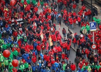 احتجاجات في بلجيكا.. أزمات أوروبا ترافقها لعام 2023!