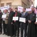 أبناء العشائر العربية يتظاهرون في الحسكة للمطالبة بفك الحصار عن سوريا